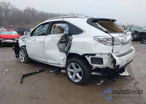 2010 Lexus Rx 350 from USA, damaged, VIN 2T2BK1BA4AC013948